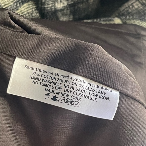 MM Lafleur The Shirley Scratch Plaid {$265}
Matcha Green Gray Cotton Nylon Sz 12 - Picture 8 of 9